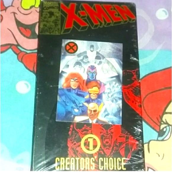 Marvel Media New 994 X Men Vhs Comic Book Card Vintage Movie Marvel